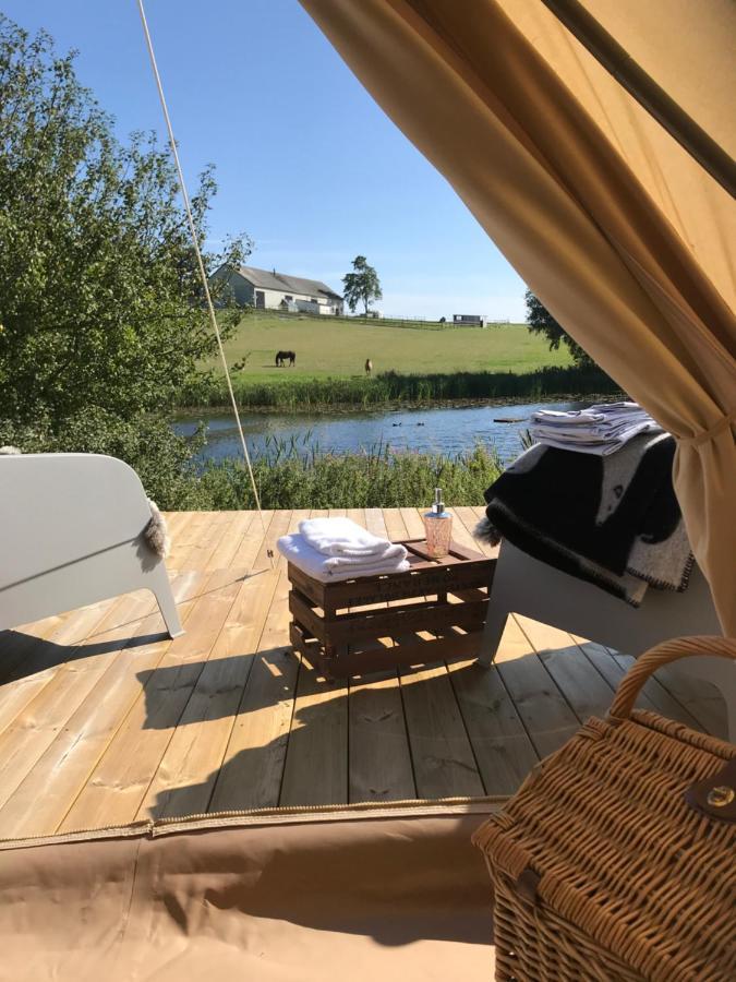 Апартаменти Glamping Och Gardslagenhet Mellan Himmel Och Hav Skivarp Екстер'єр фото